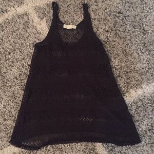 Urban outfitters crochet knit tank top